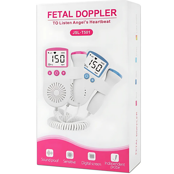 Portable Fetal Doppler – Safe Baby Heart Rate Monitor
