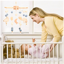 Wooden Baby Mobile – Crib Rattle Toy for Babies