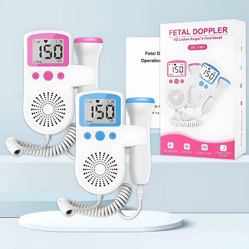 Portable Fetal Doppler – Safe Baby Heart Rate Monitor