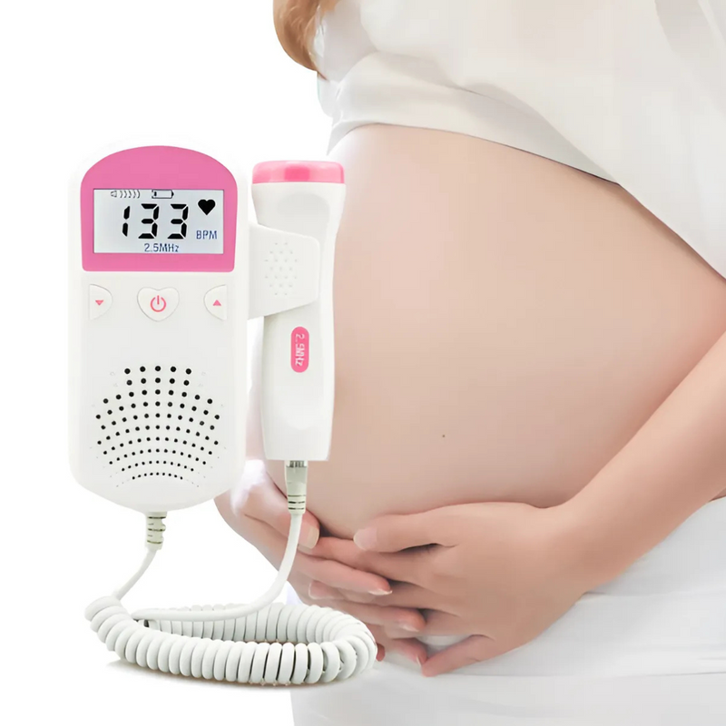 Portable Fetal Doppler – Safe Baby Heart Rate Monitor