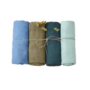 Premium Muslin Baby Wrap Set – 4 Pack, Breathable & Gentle for Sensitive Skin