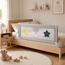 Toddler Bed Rail Guard – Height Adjustable Safety Bed Guard