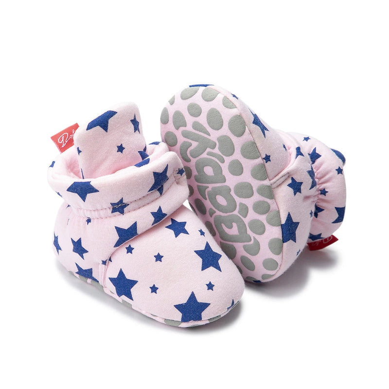 First Walker Shoes: Secure Boots First Walker Shoes: Secure Boots HuggingBub Pink Star 0-6 months (11CM) 
