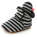 First Walker Shoes: Secure Boots First Walker Shoes: Secure Boots HuggingBub Night Sky Stripes 7-12 months (12CM) 