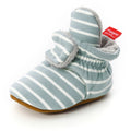 First Walker Shoes: Secure Boots First Walker Shoes: Secure Boots HuggingBub Skyline Stripes 0-6 months (11CM) 