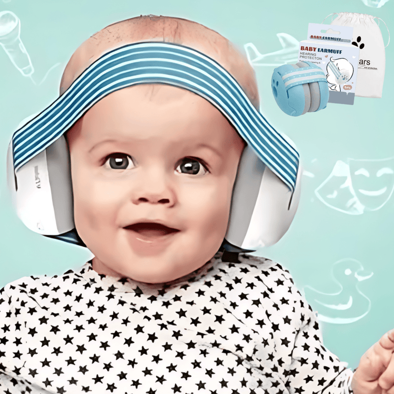 Infant Noise Cancelling Headphones - Comfortable Ear Protection Earmuffs Infant Noise Cancelling Headphones - Comfortable Ear Protection Earmuffs HuggingBub 