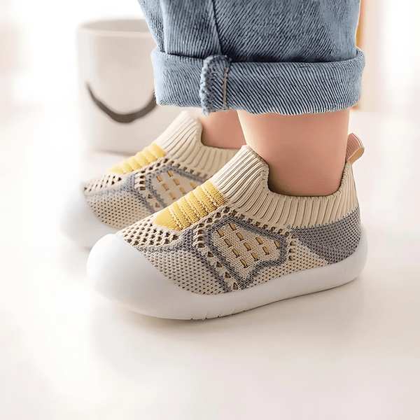 First Walker Toddler Shoes: Vibrant Edition First Walker Toddler Treads: Vibrant Edition HuggingBub 