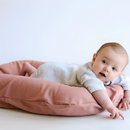 Baby Lounger for Newborns and Infants - Extra Large Cotton Nest Bed