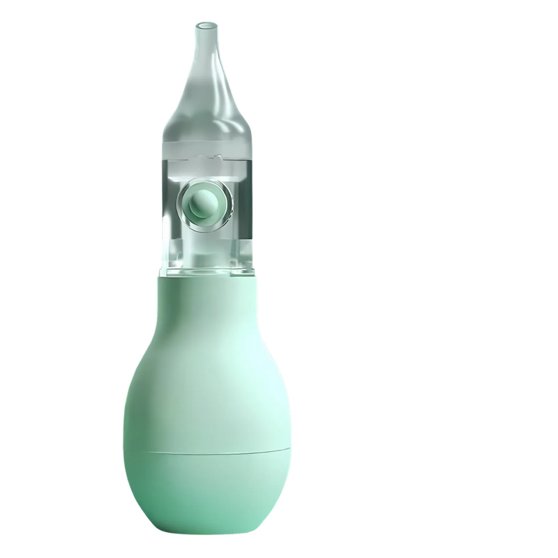 Baby Nasal Aspirator – Newborn Silicone Nose Cleaner with Vacuum Suction
