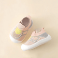 First Walker Toddler Shoes: Vibrant Edition First Walker Toddler Treads: Vibrant Edition HuggingBub Pink 0-6 Months 