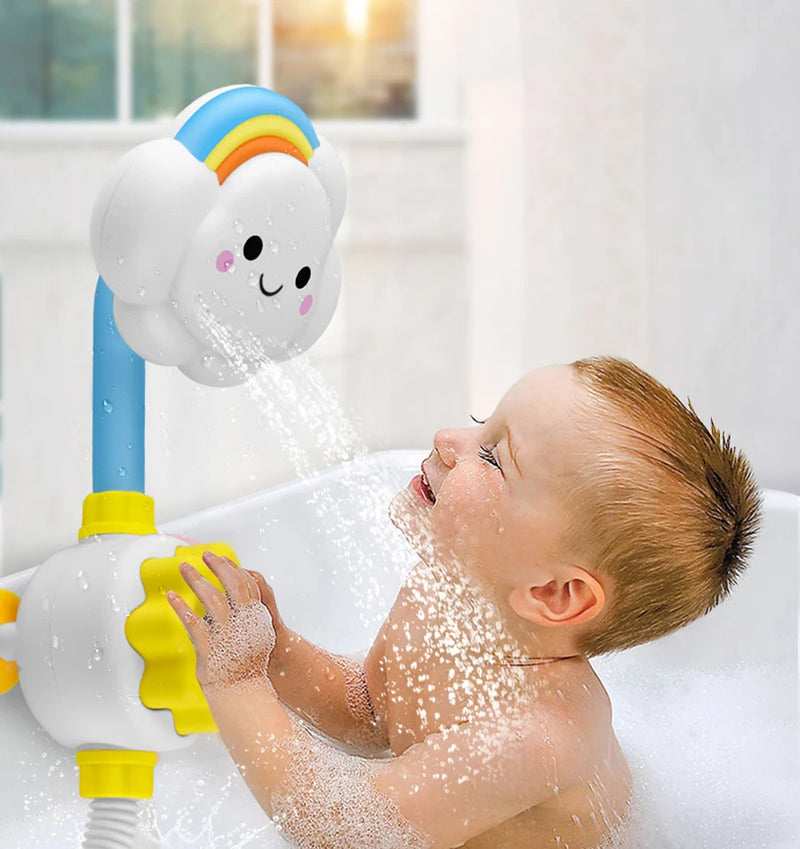 Baby Bath Toy – Cloud Faucet Shower & Water Spray Game for Kids