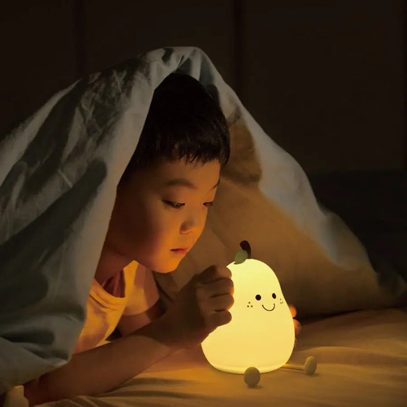 Baby-Safe LED Nightlight: Lumipear Baby-Safe LED Nightlight: Lumipear HuggingBub 