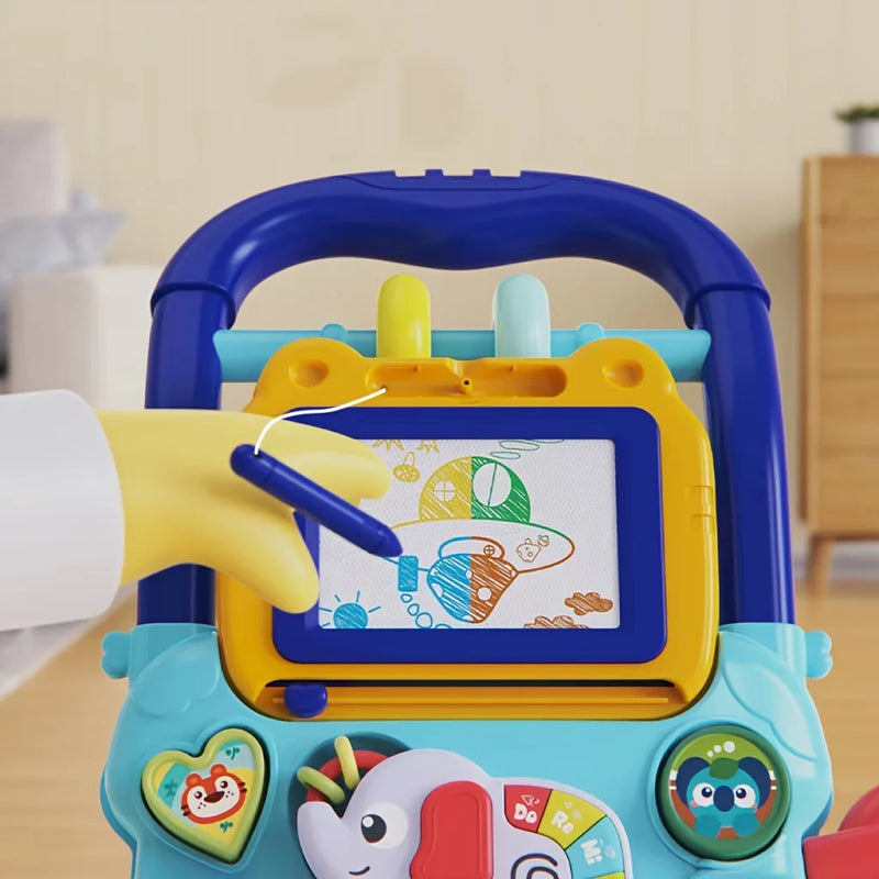 BabySteps™ Baby Walker – 2-in-1 Push Trolley & Activity Toy