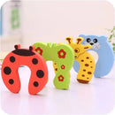 Baby Door Stopper & Finger Guard: ZooGuard ZooGuard: Baby Door Stopper & Finger Guard HuggingBub 4 pieces 