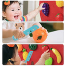 Montessori Felt Food Wall Toy for Toddlers (Fruits and Veggies Board)