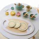 Wooden Afternoon Tea Set – Pretend Play Food & Educational Toy for Kids