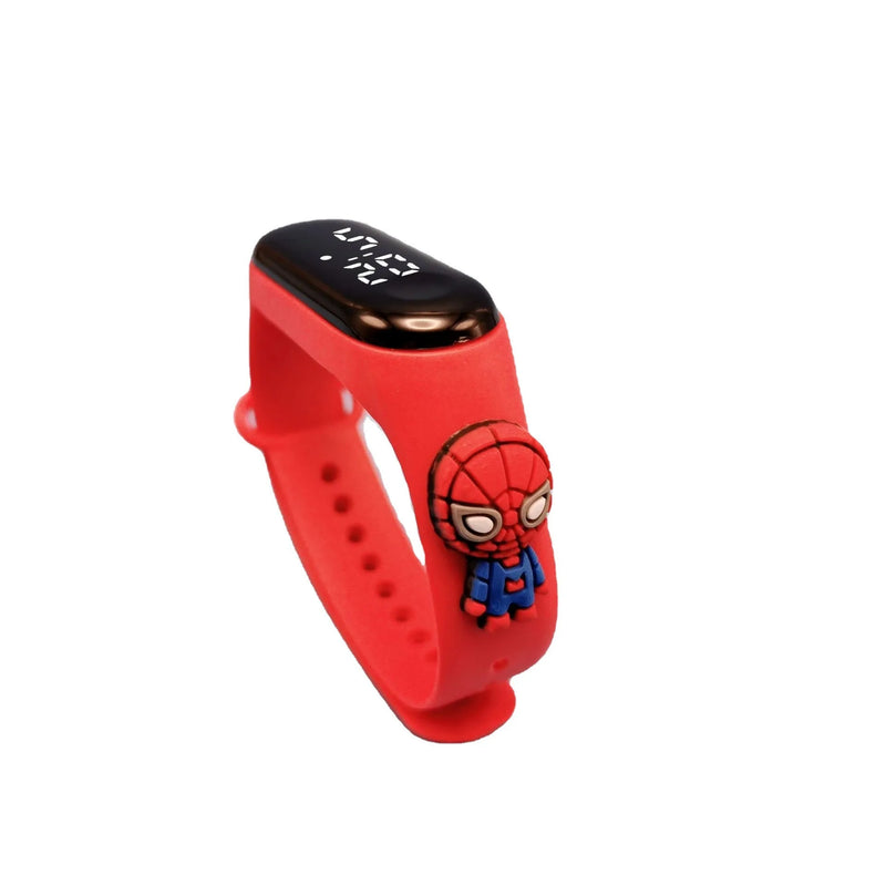 Kids Cartoon LED Watch – Waterproof Digital Display