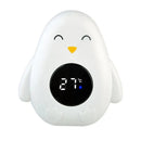 Baby Bath Safety Thermometer: LED technology Baby Bath Safety Thermometer: LED technology HuggingBub White penguin 