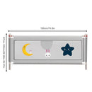 Toddler Bed Rail Guard – Height Adjustable Safety Bed Guard