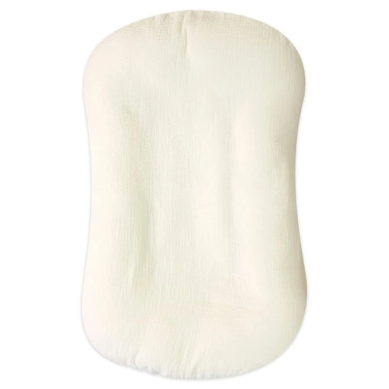 Baby Lounger Nest Bed - Comfy Baby Lounger Nest Bed - Comfy HuggingBub Milky 