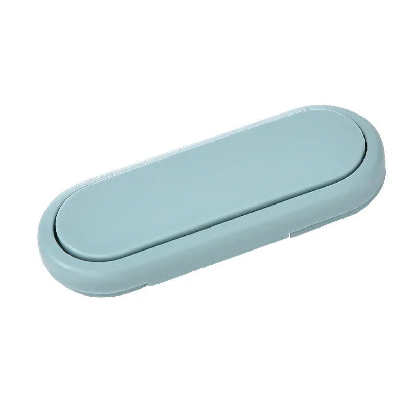 Baby Safety Locks - Self-Adhesive Door, Drawer & Cabinet Protection (Pack of 6) Baby Safety Locks - Self-Adhesive Door, Drawer & Cabinet Protection (Pack of 8) HuggingBub Blue 
