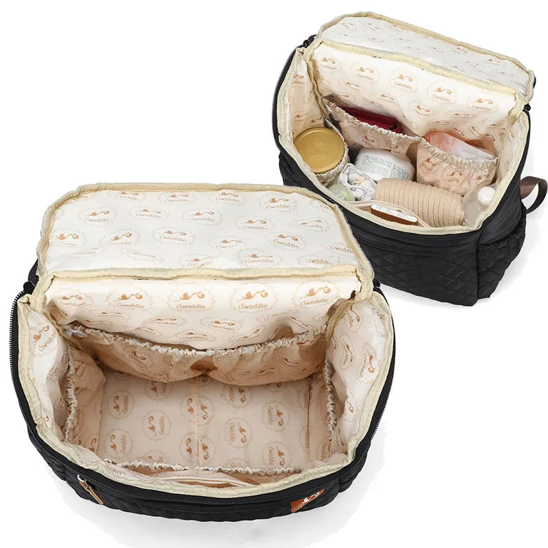 Chic Multi-Functional Diaper Bag