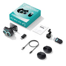 Wireless CarPlay Adapter with Rear Seat Camera – 1080P Night Vision Monitor for Kids