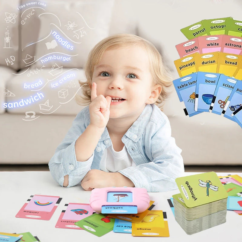 Interactive Talking Flash Cards for Kids – Early Learning Reader Toy