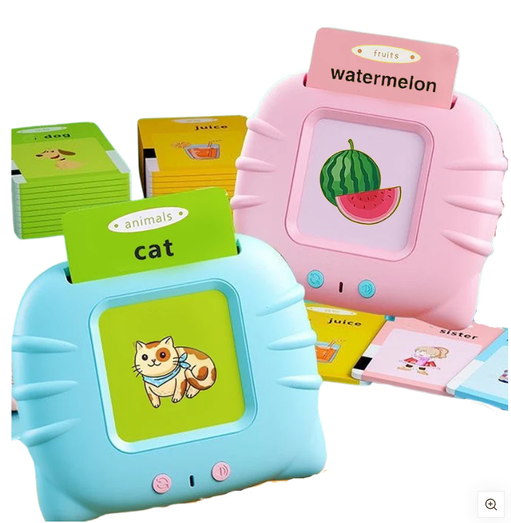 Interactive Talking Flash Cards for Kids – Early Learning Reader Toy