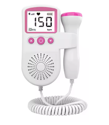 Portable Fetal Doppler – Safe Baby Heart Rate Monitor