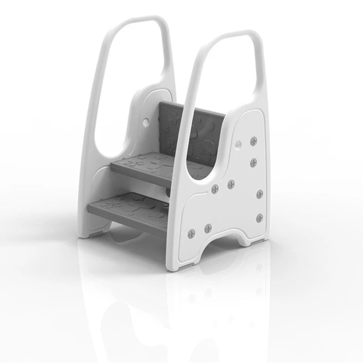 3-Step Toddler Stool with Handles – Montessori Learning Tower for Kitchen & Bathroom