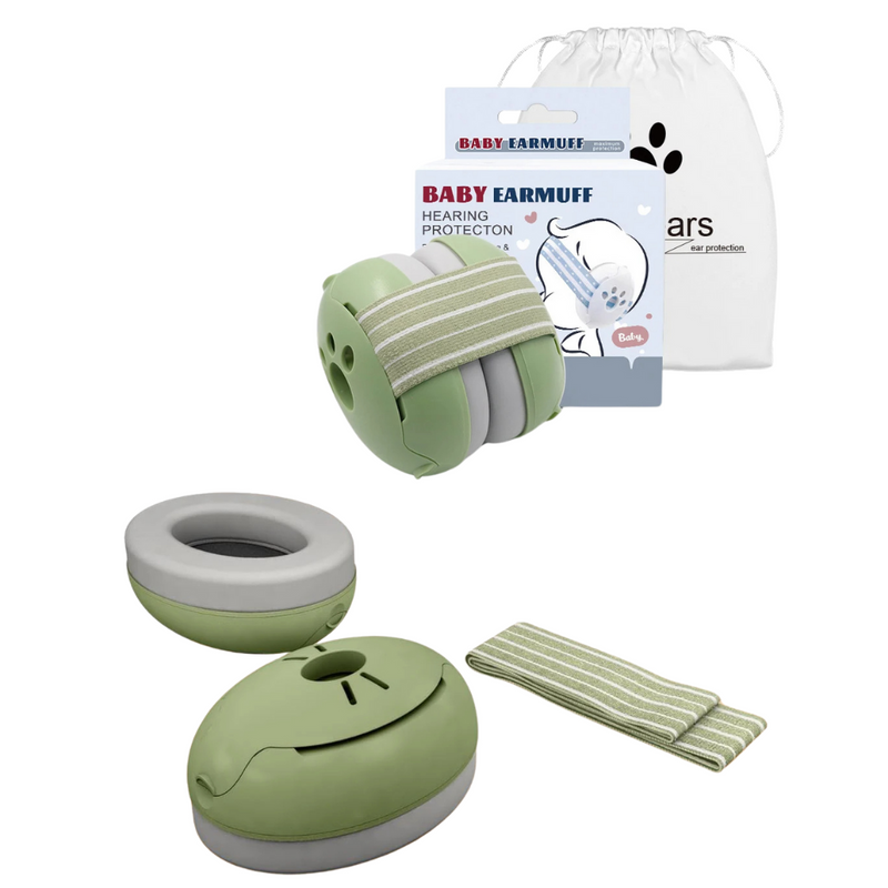 Infant Noise Cancelling Headphones - Comfortable Ear Protection Earmuffs Infant Noise Cancelling Headphones - Comfortable Ear Protection Earmuffs HuggingBub 