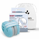 Infant Noise Cancelling Headphones - Comfortable Ear Protection Earmuffs Infant Noise Cancelling Headphones - Comfortable Ear Protection Earmuffs HuggingBub Blue 