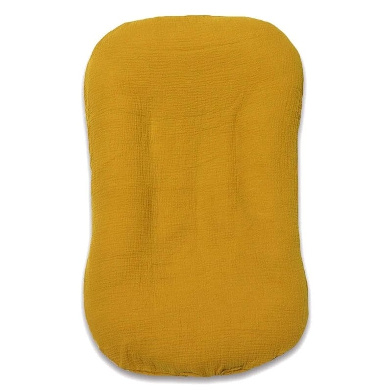 Baby Lounger Nest Bed - Comfy Baby Lounger Nest Bed - Comfy HuggingBub Mustard 