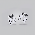 Baby Door Stopper & Finger Guard: ZooGuard ZooGuard: Baby Door Stopper & Finger Guard HuggingBub Black and white cow - 2 pieces 
