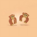 Baby Door Stopper & Finger Guard: ZooGuard ZooGuard: Baby Door Stopper & Finger Guard HuggingBub Little brown monkey - 2 pieces 