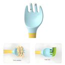 Baby Led Weaning Silicone Spoon & Fork Cutlery Set