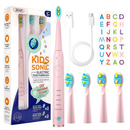 Kids' Smart Electric Toothbrush: Sonic Buddy (Ages 3+) Kids' Smart Electric Toothbrush: Sonic Buddy (Ages 6+) HuggingBub Pink 