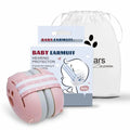 Infant Noise Cancelling Headphones - Comfortable Ear Protection Earmuffs Infant Noise Cancelling Headphones - Comfortable Ear Protection Earmuffs HuggingBub Pink 