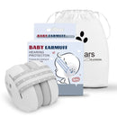 Infant Noise Cancelling Headphones - Comfortable Ear Protection Earmuffs Infant Noise Cancelling Headphones - Comfortable Ear Protection Earmuffs HuggingBub White 